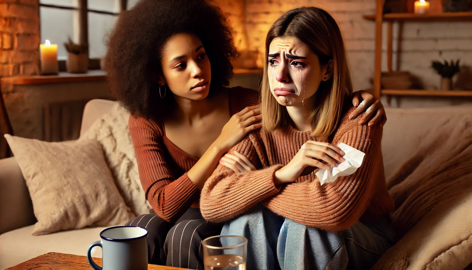 your friend's poor choice in men is harming you